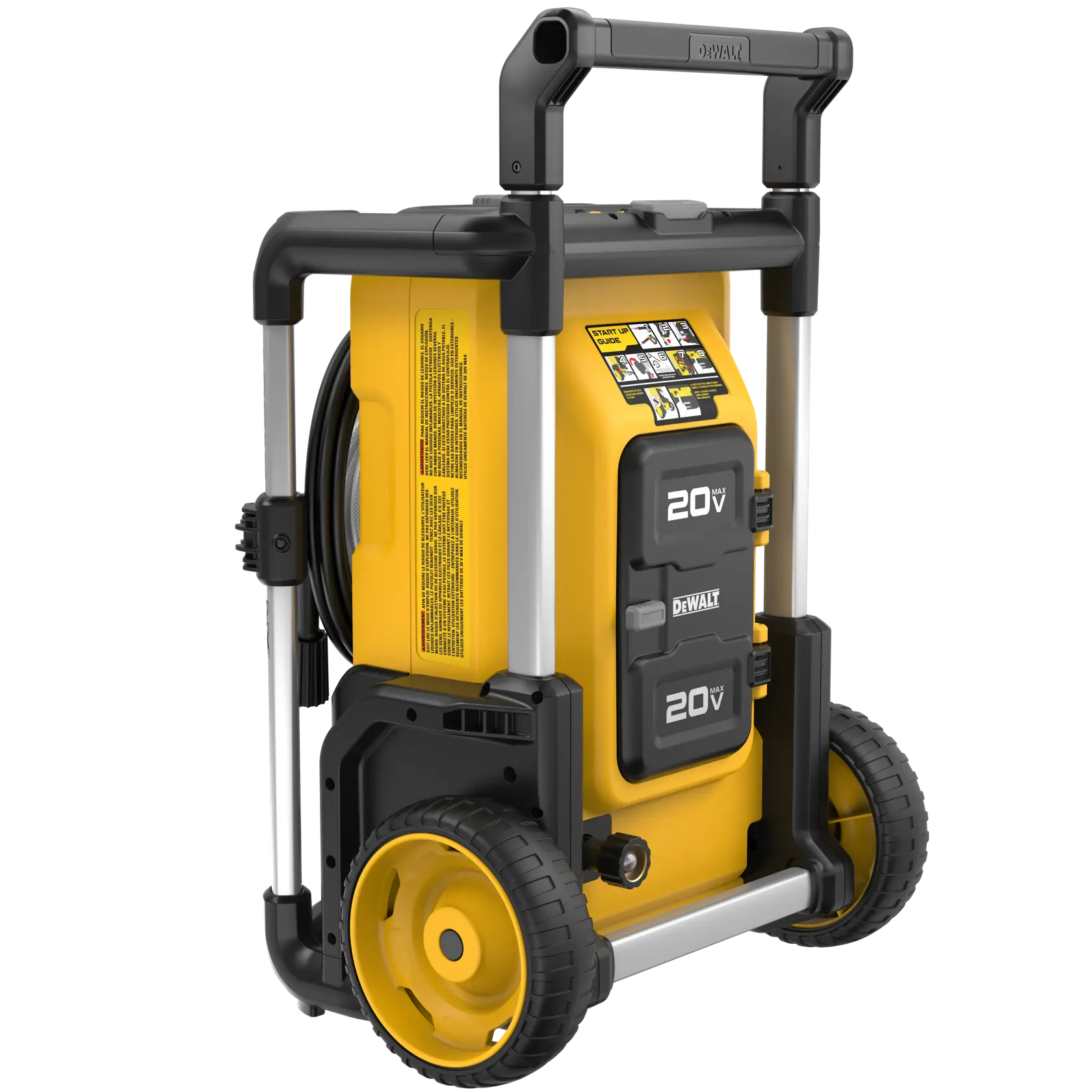 DEWALT® 2X20V MAX* 1600 MAX PSI** 1.2 GPM Brushless Cordless Pressure Washer Kit thumbnail 5