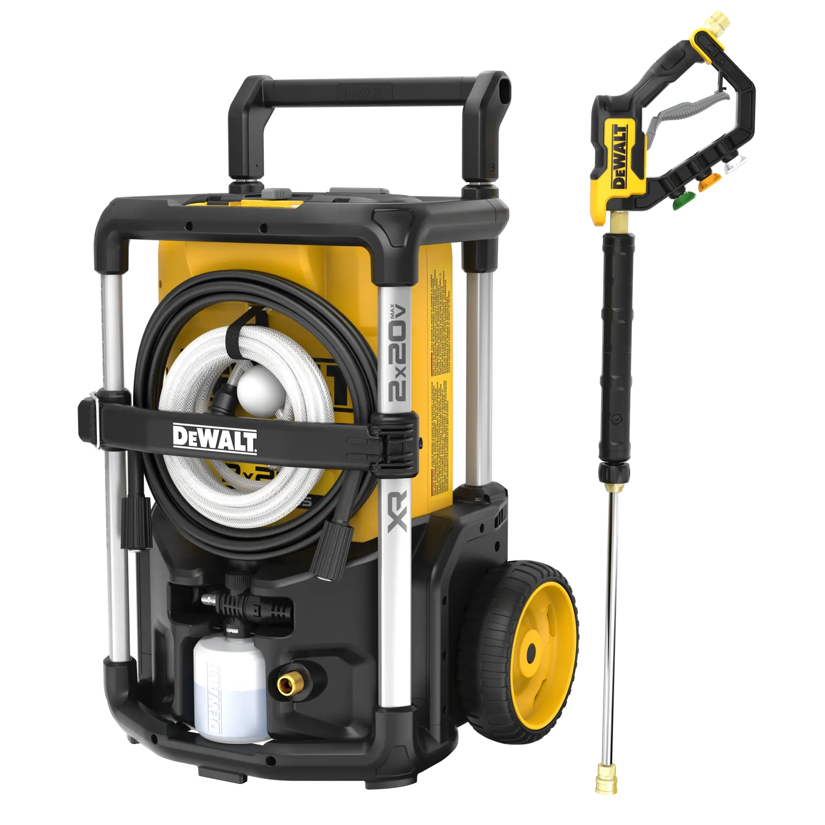 DEWALT® 2X20V MAX* 1600 MAX PSI** 1.2 GPM Brushless Cordless Pressure Washer Kit thumbnail 7