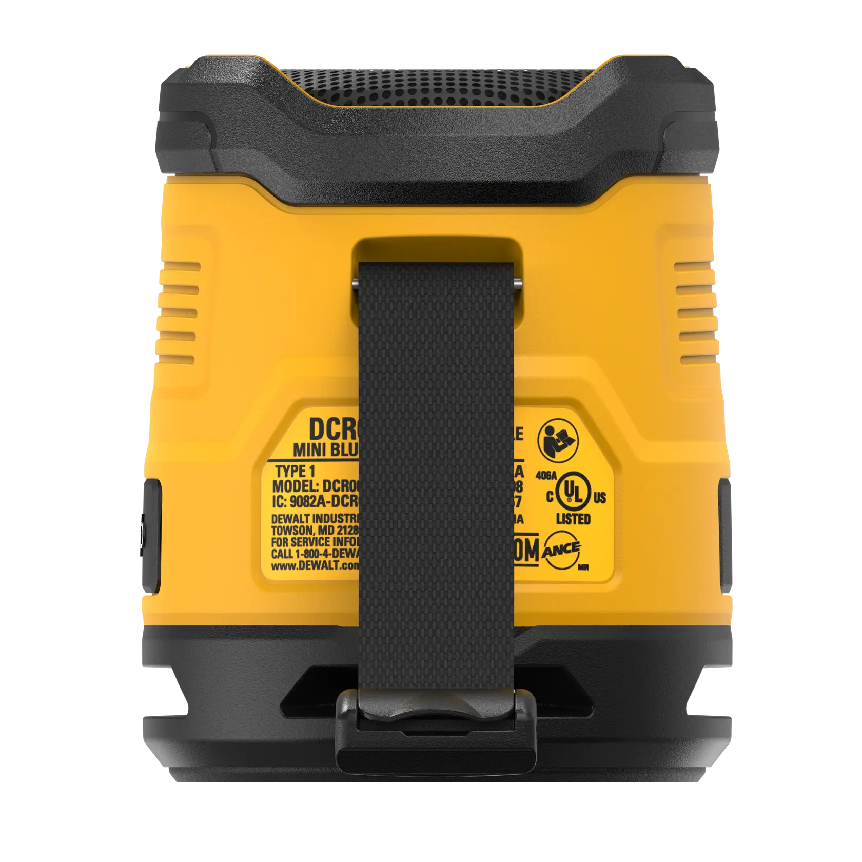 DEWALT® Rechargeable Mini Bluetooth® Speaker thumbnail 4