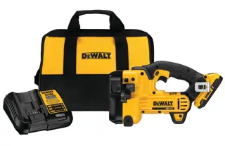 Threaded Rod Cutter kit with charger and transport tote