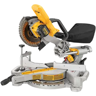 Profile of 7 and 1 quarter inch Sliding Miter Saw