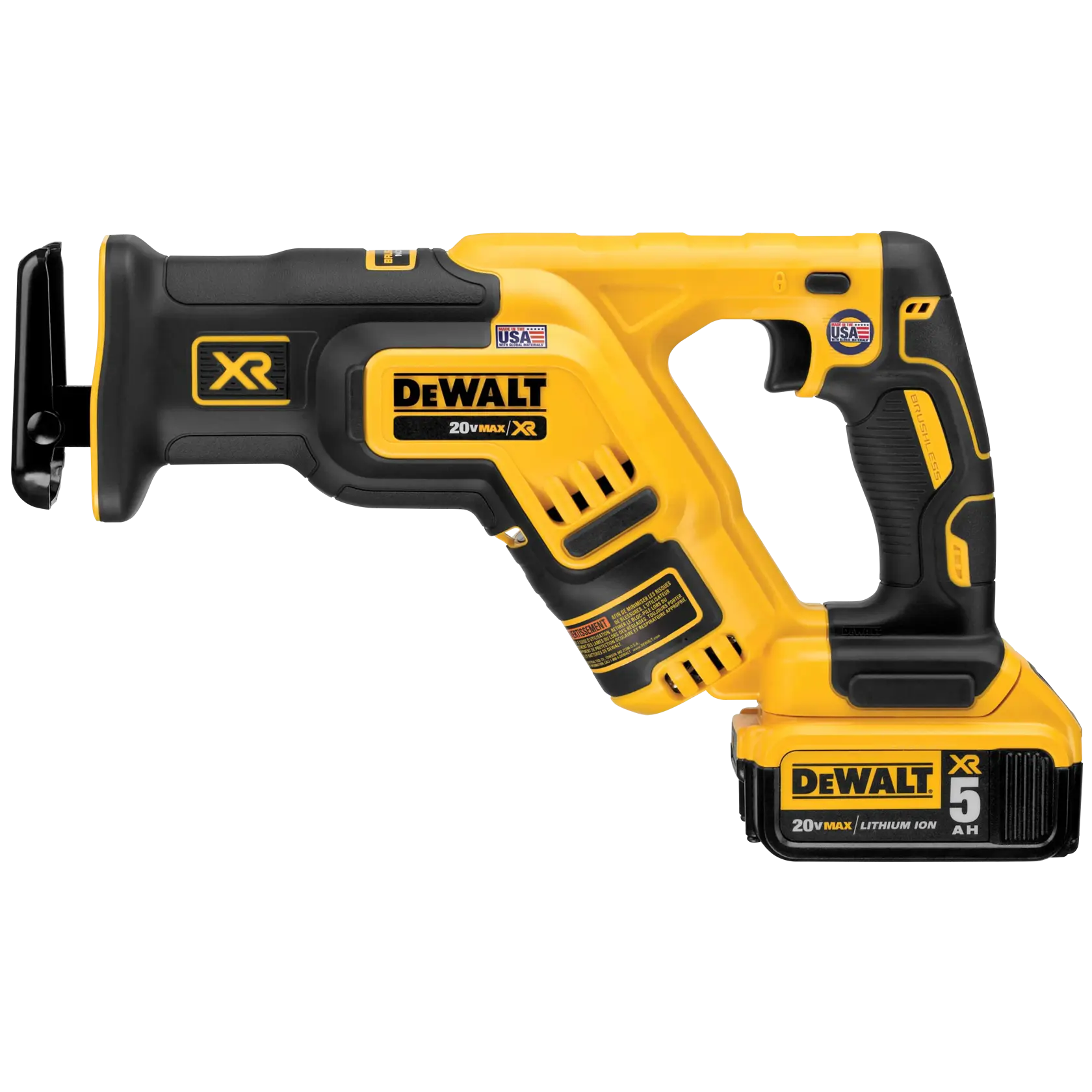 DEWALT® 20V MAX* XR® Brushless Compact Reciprocating Saw Kit