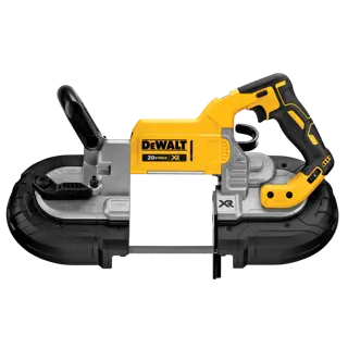 Profile of the XR Brushless Deep Cut Band Saw without battery