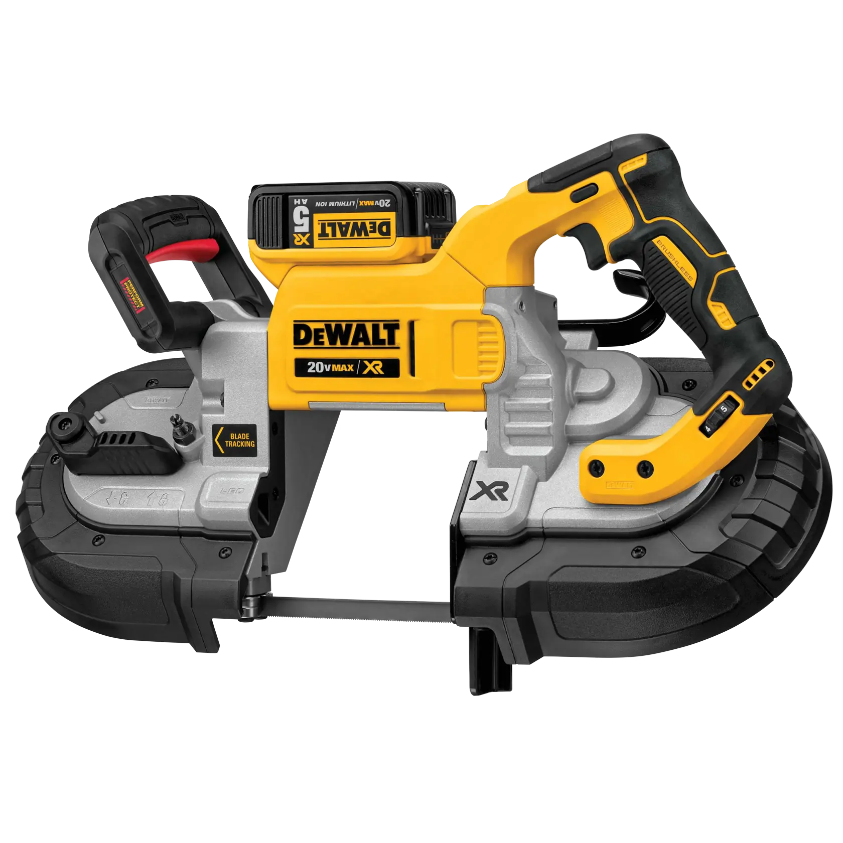DEWALT® 20V MAX* 5-in. Dual Switch Band Saw Kit