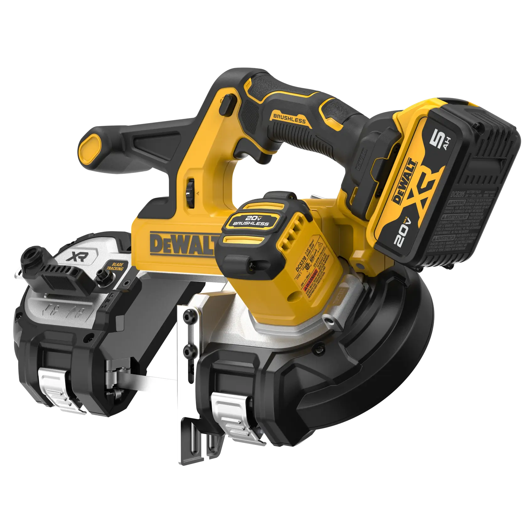 DEWALT® 20V MAX* XR® Mid-Size Bandsaw (5.0Ah Battery Kit) thumbnail 5