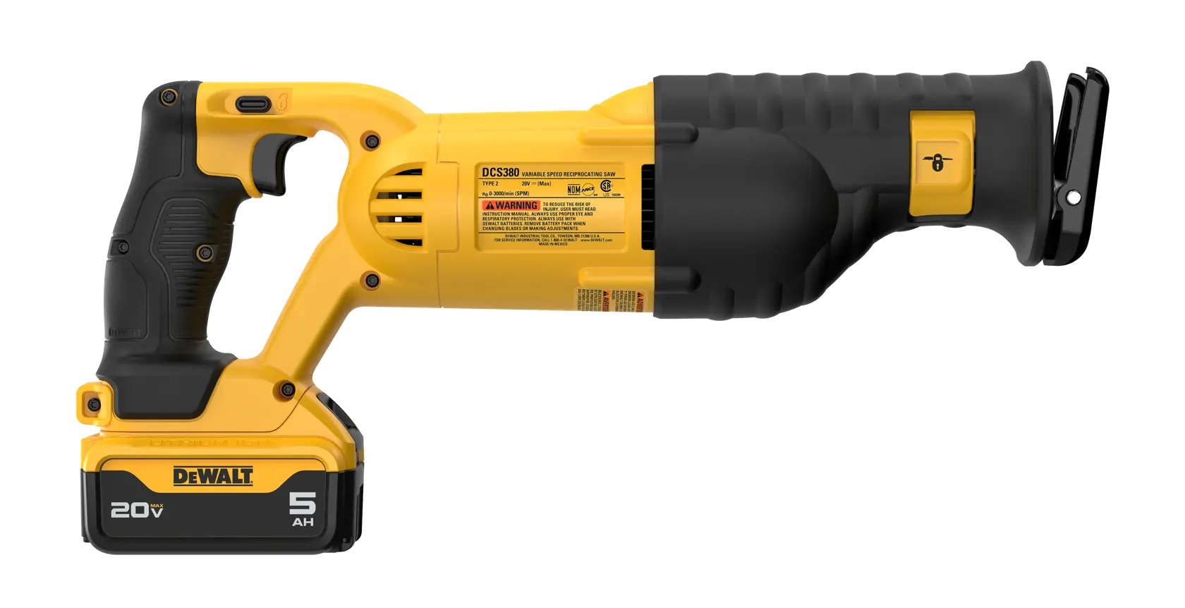 DEWALT® 20V MAX* Cordless Reciprocating Saw Kit thumbnail 4