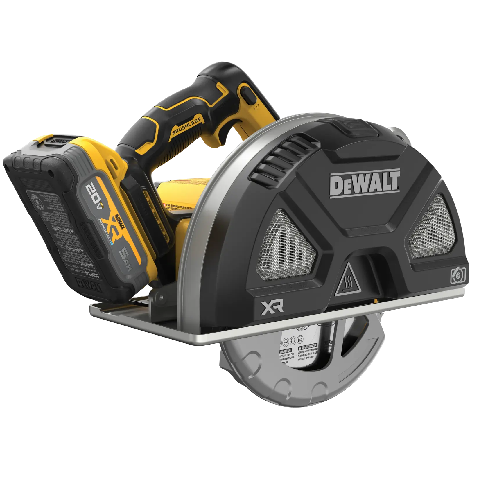 DEWALT® 20V MAX* XR 7-1/4-in. Metal Cutting Circular Saw Kit thumbnail 5