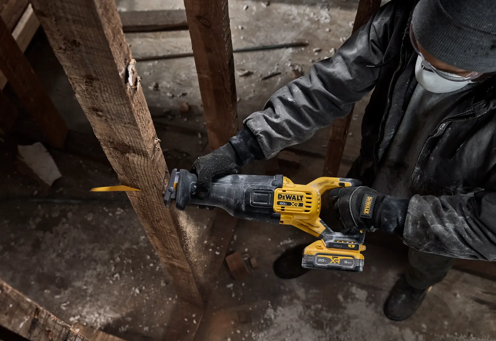 DEWALT® 20V MAX* XR® Brushless Cordless Reciprocating Saw (Tool Only)