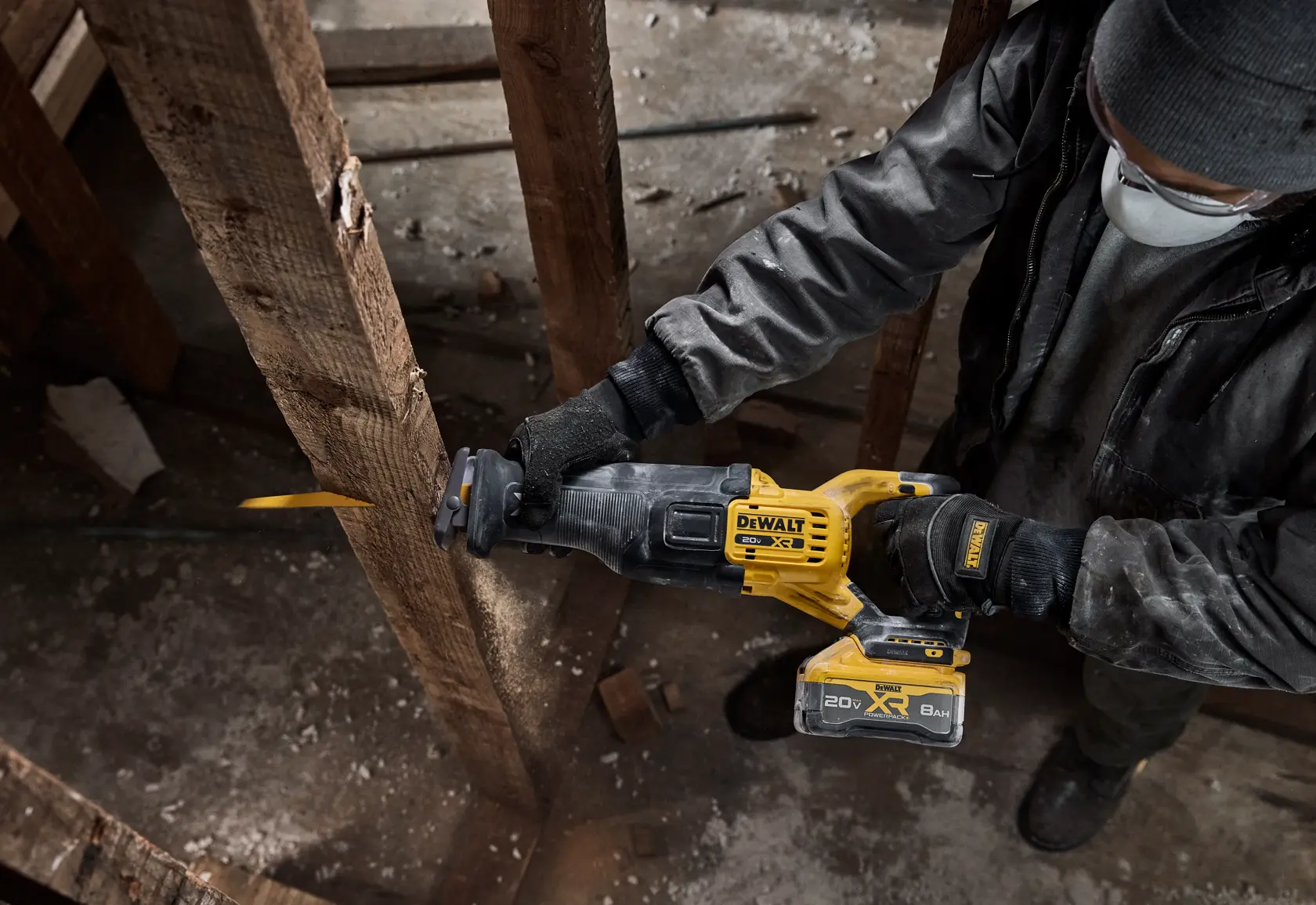 DEWALT® 20V MAX* XR® Brushless Cordless Reciprocating Saw Kit