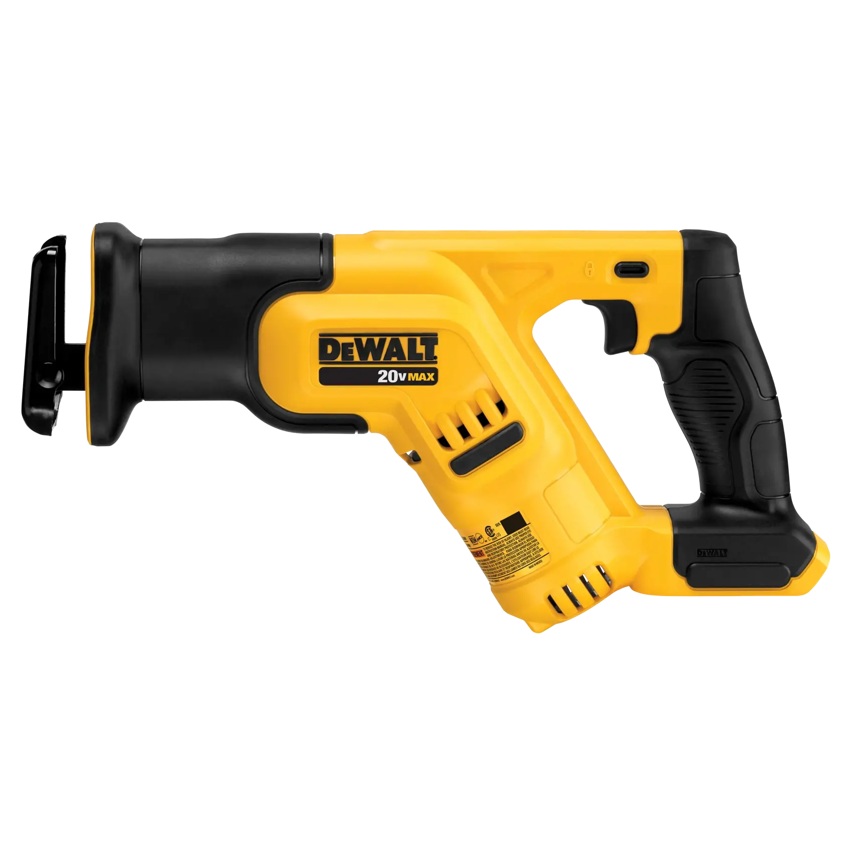 Profile of Compact Cordless Reciprocating Saw