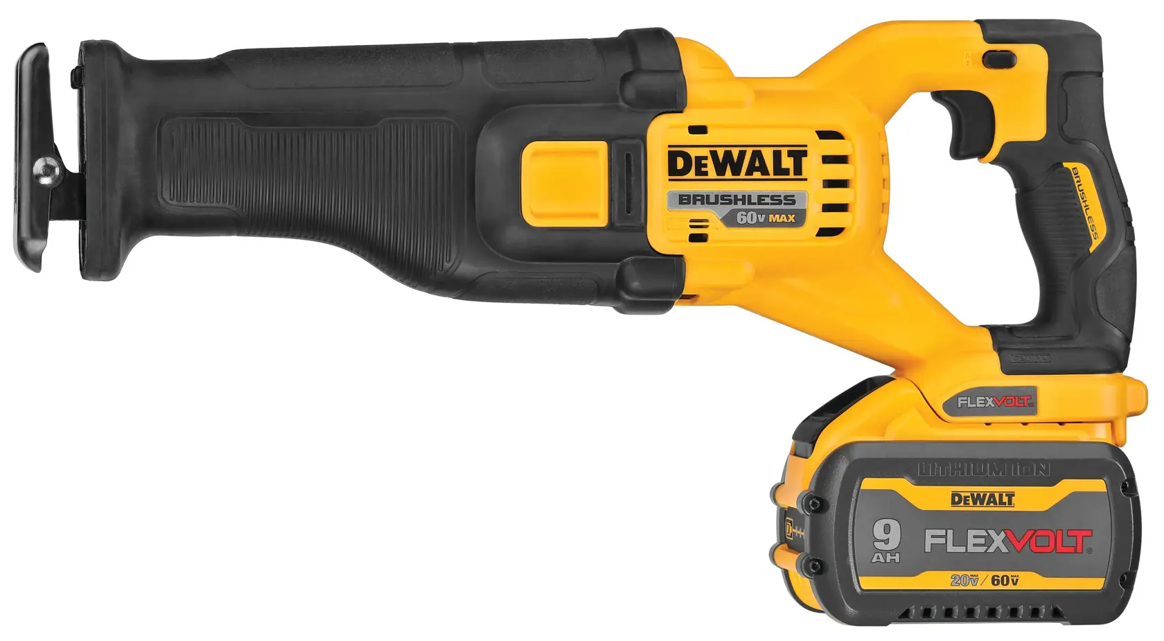 DEWALT® 60V MAX* Brushless Cordless Reciprocating Saw Kit