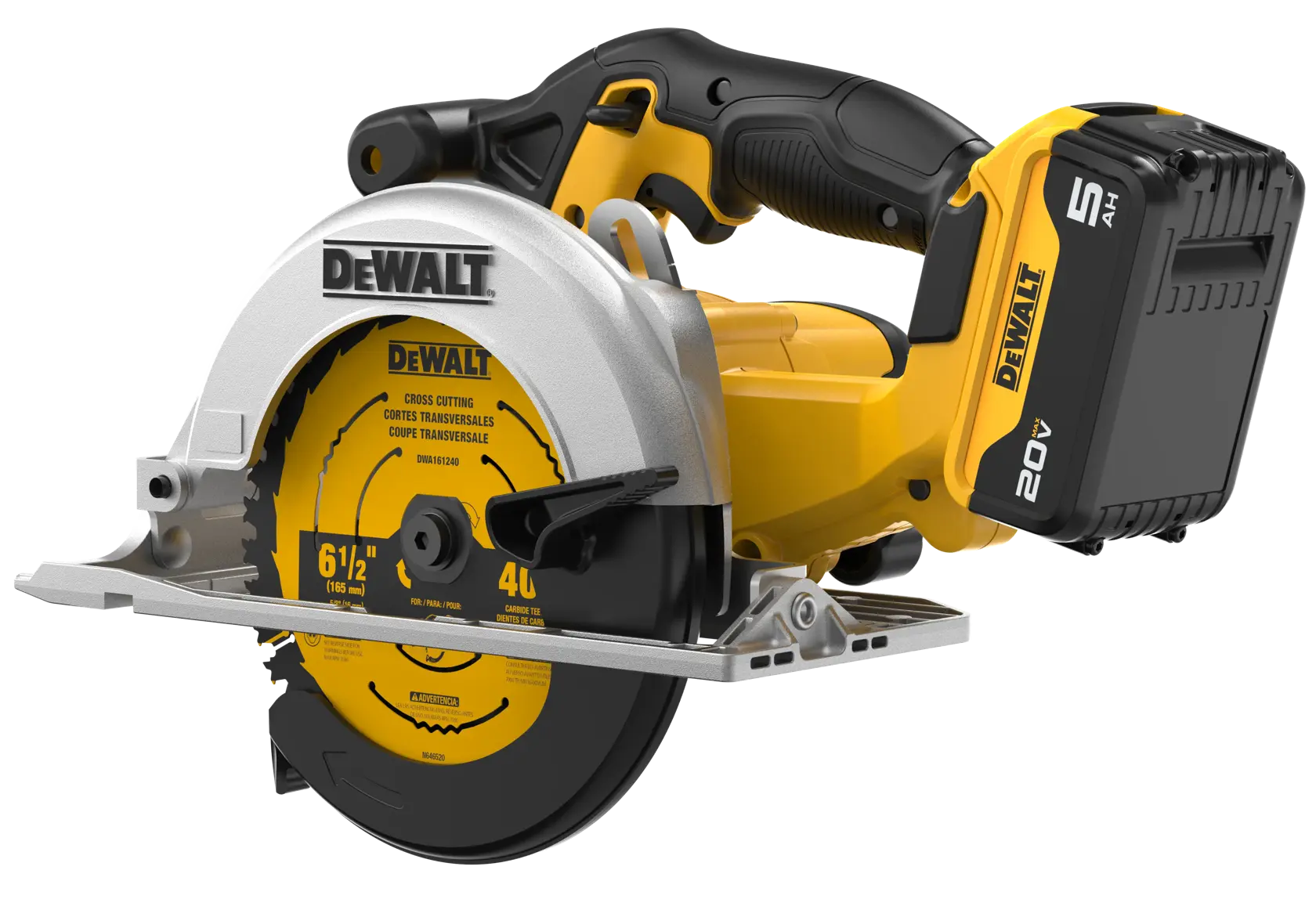 DEWALT® 20V MAX* 6-1/2-in. Circular Saw Kit thumbnail 4