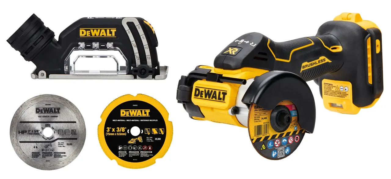 DEWALT® 20V MAX* XR® Brushless Cordless 3-in. Cut-Off Tool (Tool Only)