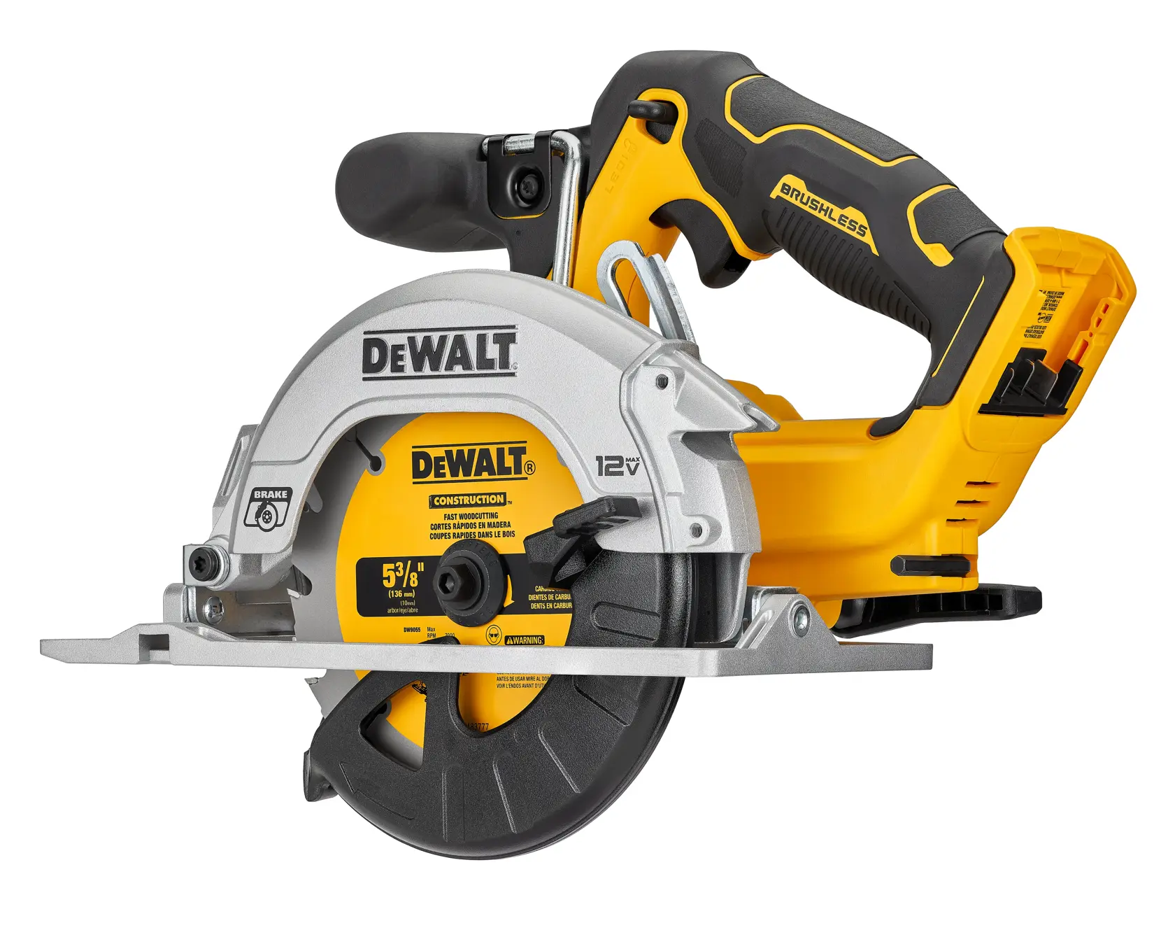 DEWALT® XTREME™ 12V MAX* 5-3/8-in. Brushless Cordless Circular Saw (Tool Only) thumbnail 5