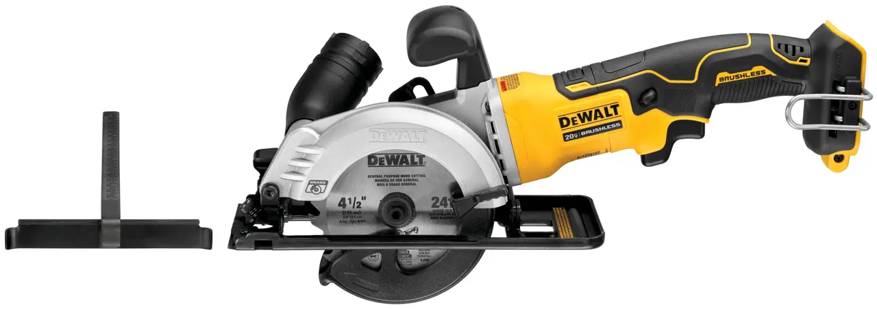 ATOMIC 20V MAX Brushless Cordless 4-1/2-in Circular Saw (Tool Only)