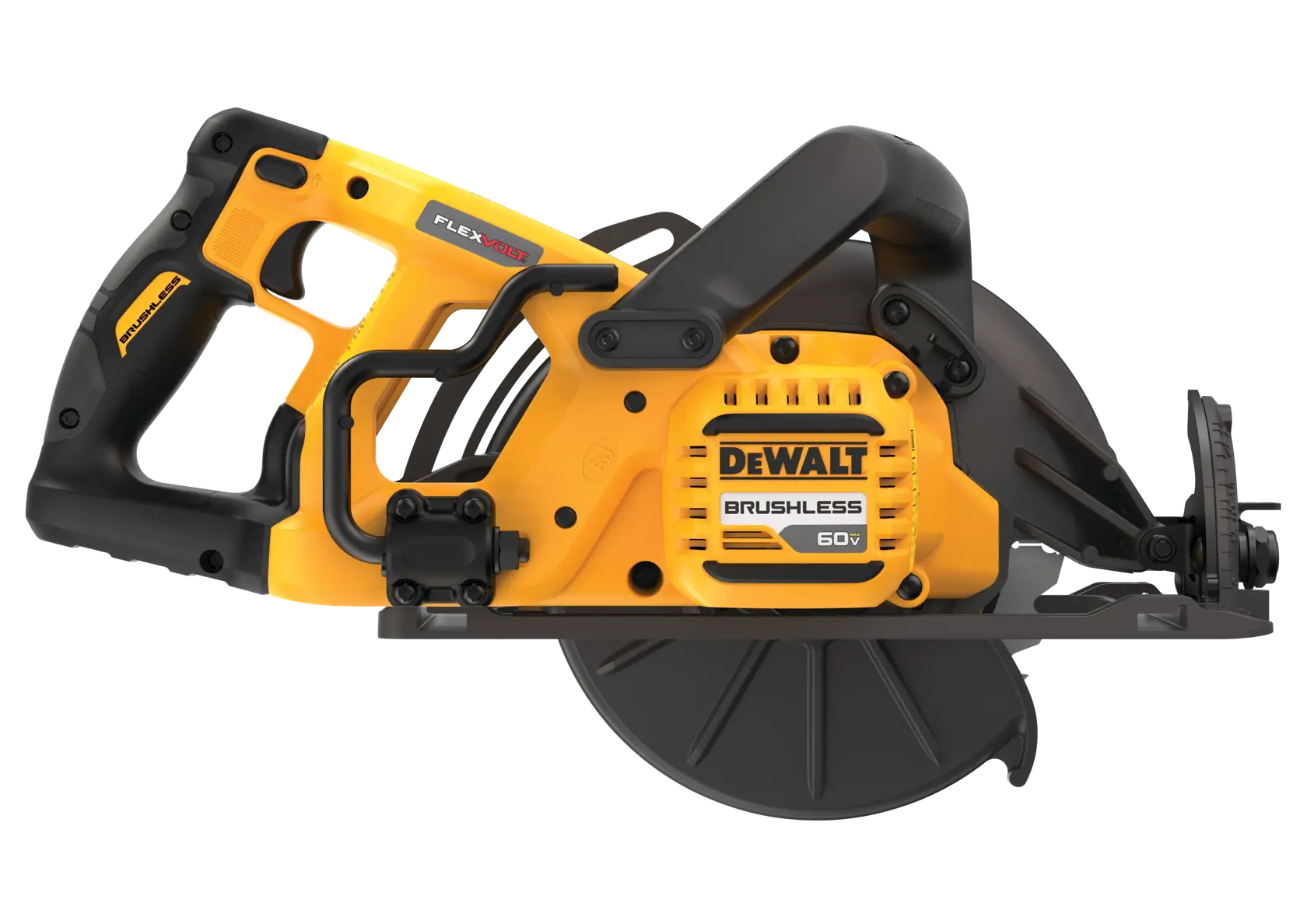DEWALT® FLEXVOLT 60V MAX* 7-1/4-in. Cordless Worm Drive Style Saw (Tool Only) thumbnail 4