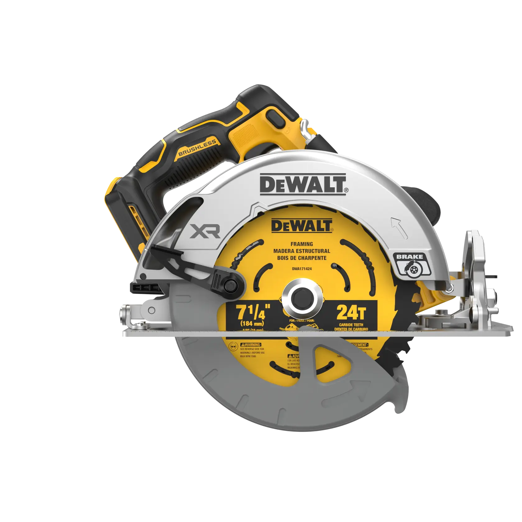 DCS590 front facing side forward view 