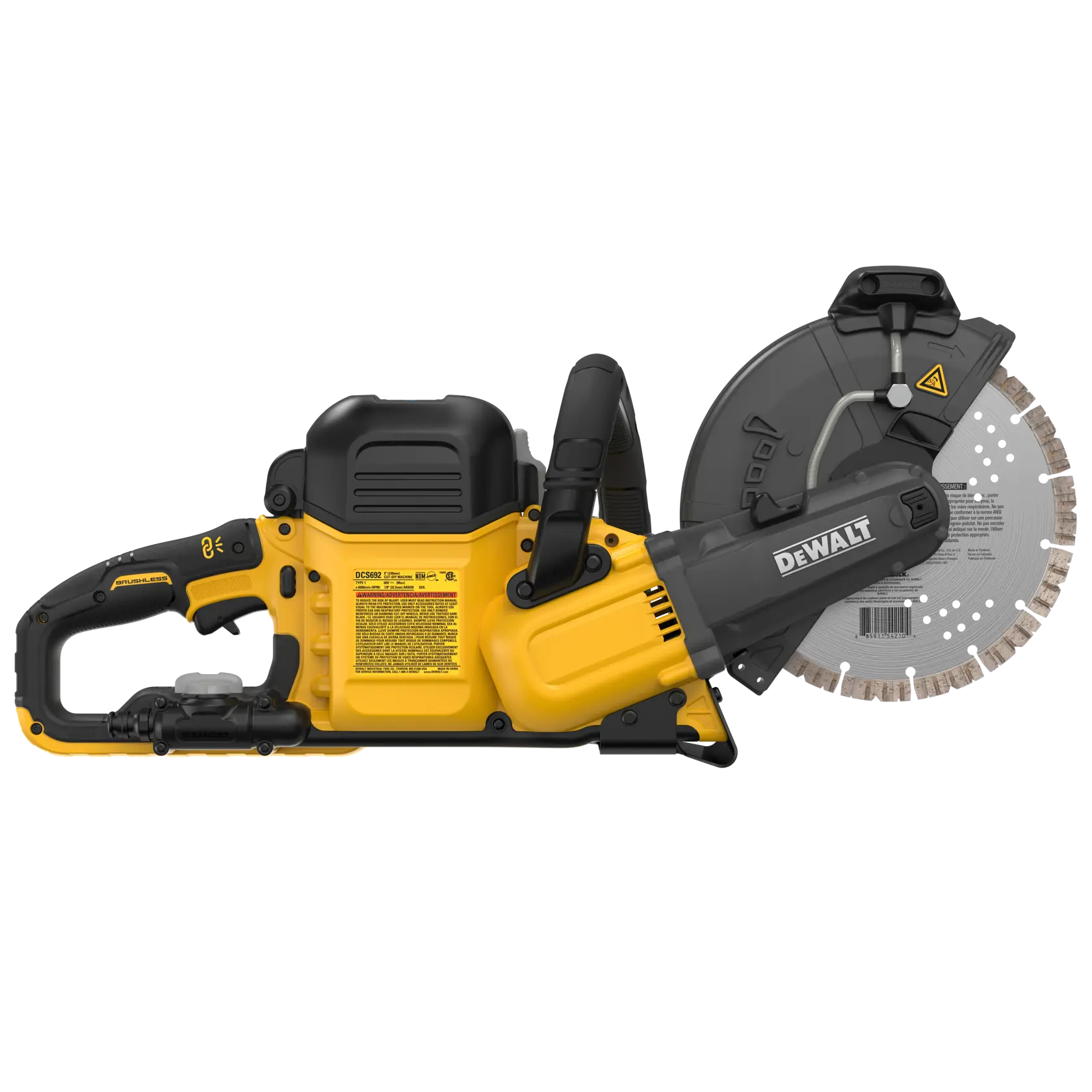DEWALT® 60V MAX* 9-in. Brushless Cordless Cut-Off Saw (Tool Only) thumbnail 4
