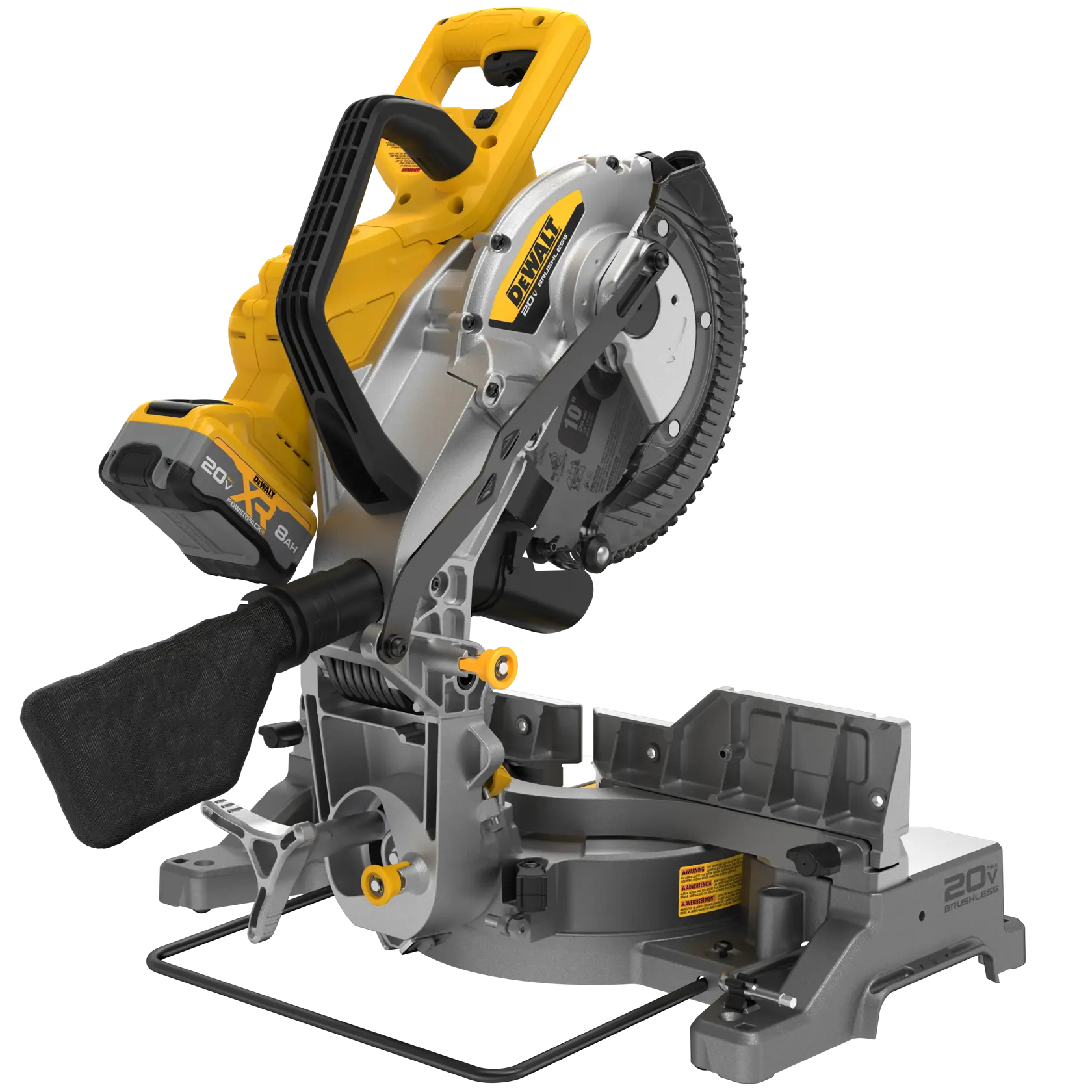 DEWALT® 20V MAX* XR® 10-in. Double Bevel Fixed Miter Saw Kit thumbnail 7