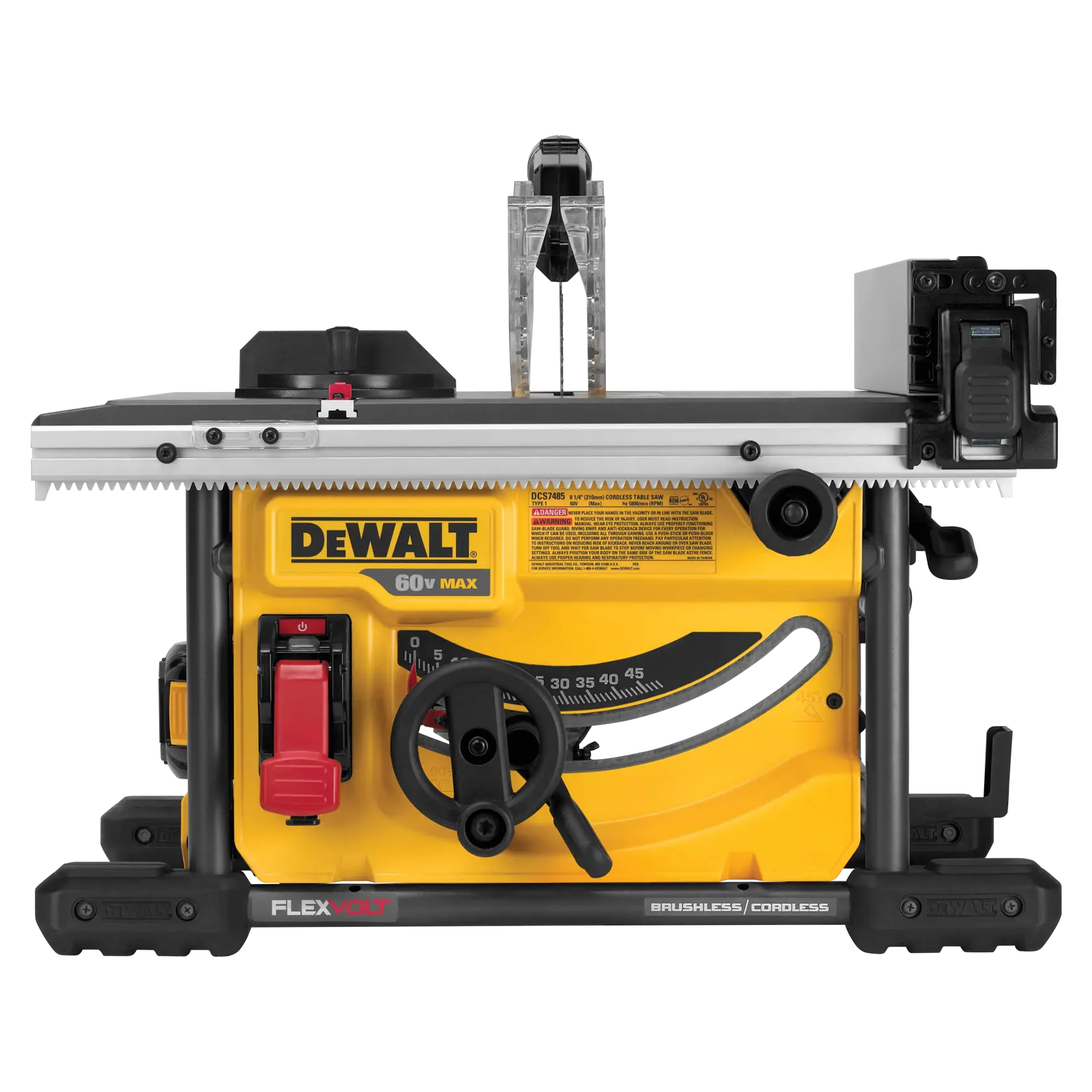 DEWALT® 60V MAX* Table Saw Kit thumbnail 7