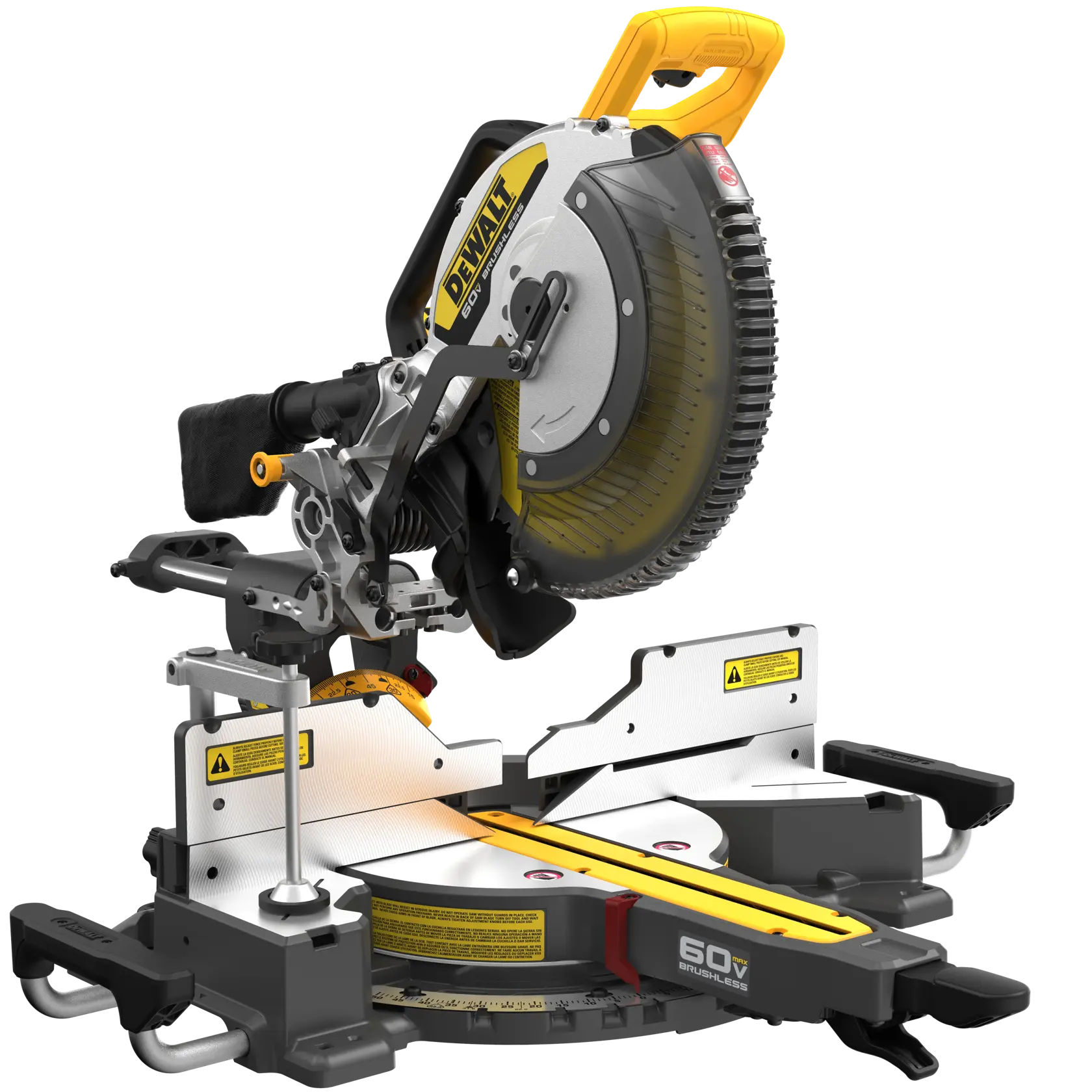 DEWALT® 60V MAX* Brushless Cordless 12-in. Double Bevel Sliding Miter Saw (Tool Only) thumbnail 4