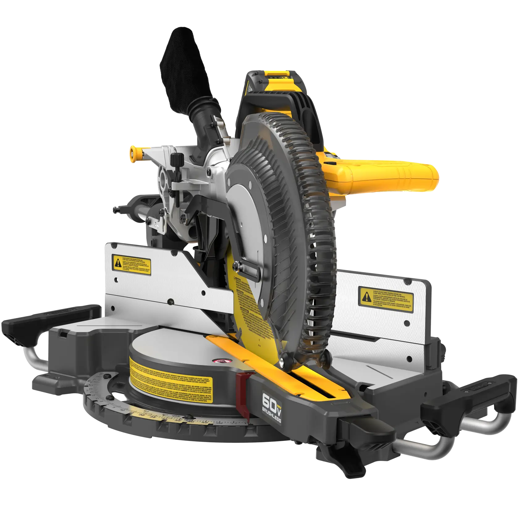 DEWALT® 60V MAX* Brushless Cordless 12-in. Double-Bevel Sliding Miter Saw Kit thumbnail 5