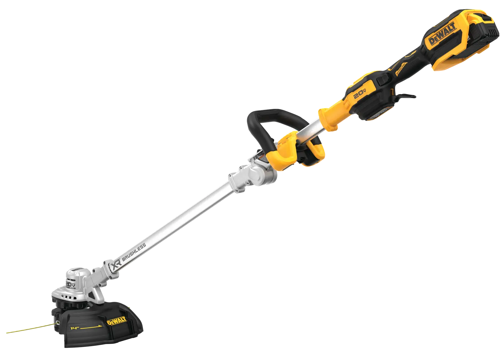 DEWALT® 20V MAX* 14-in. (36cm) Folding String Trimmer Kit thumbnail 5