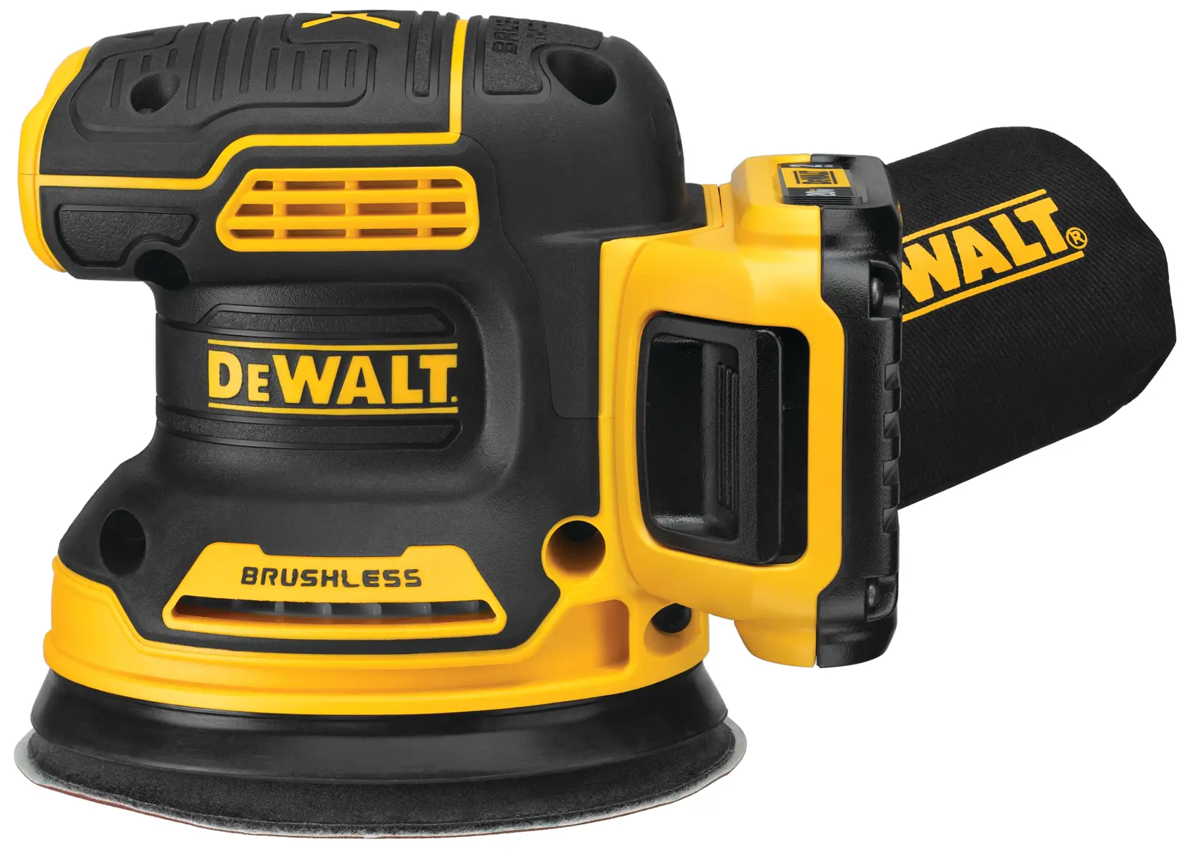 DEWALT® 20V MAX* XR® Brushless 5-in. Cordless Variable-Speed Random Orbital Sander Kit