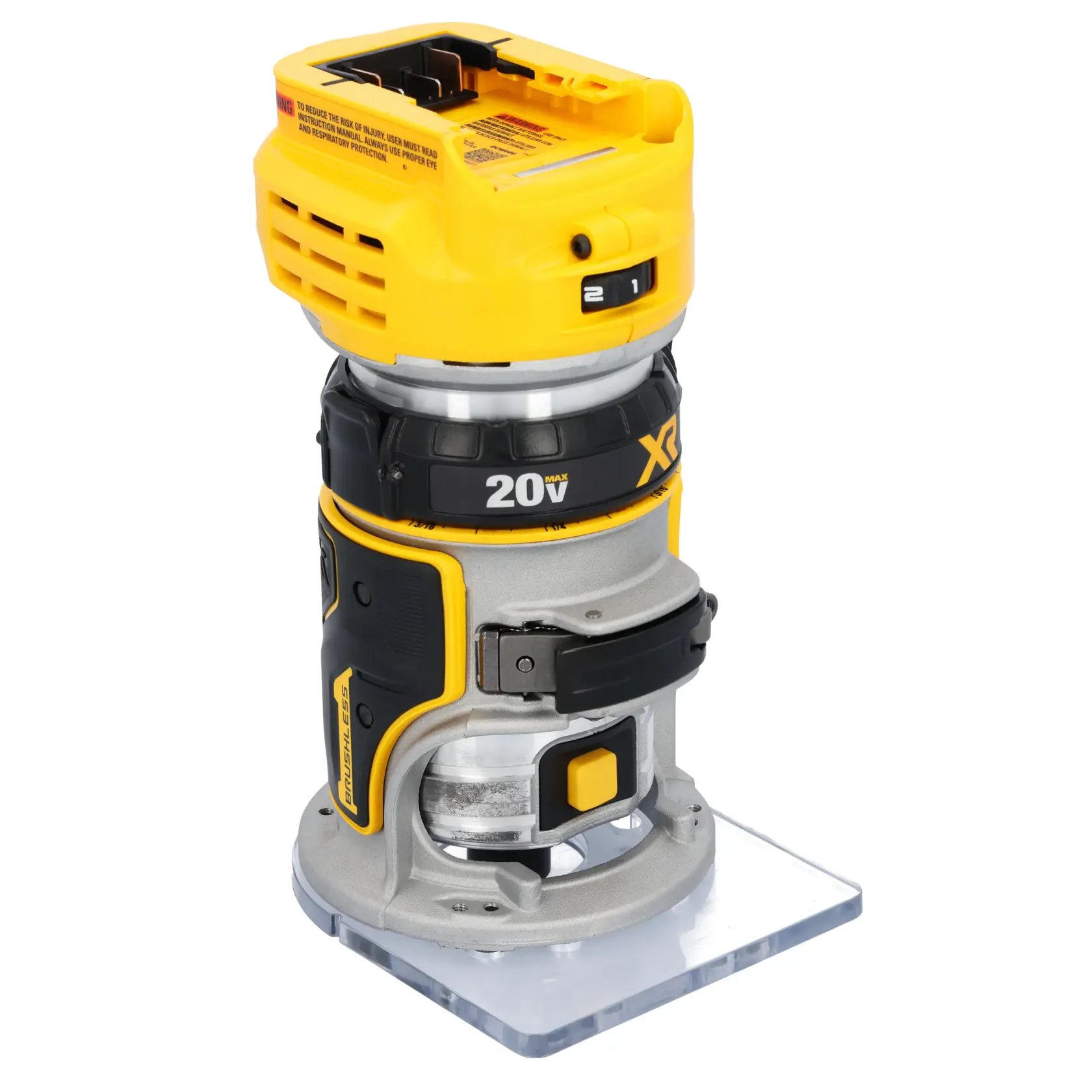 DEWALT 20V MAX* XR® Brushless Cordless Compact Router