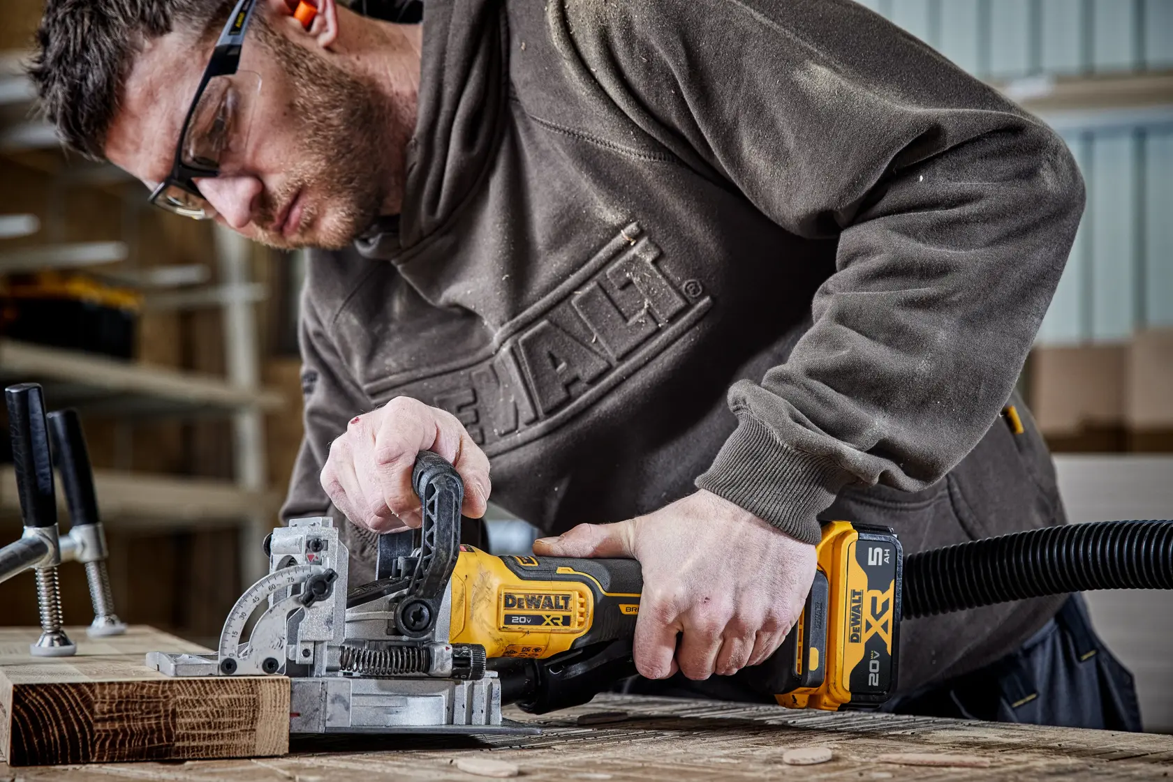 DEWALT® 20V MAX* XR® Brushless Biscuit Joiner (Tool Only)