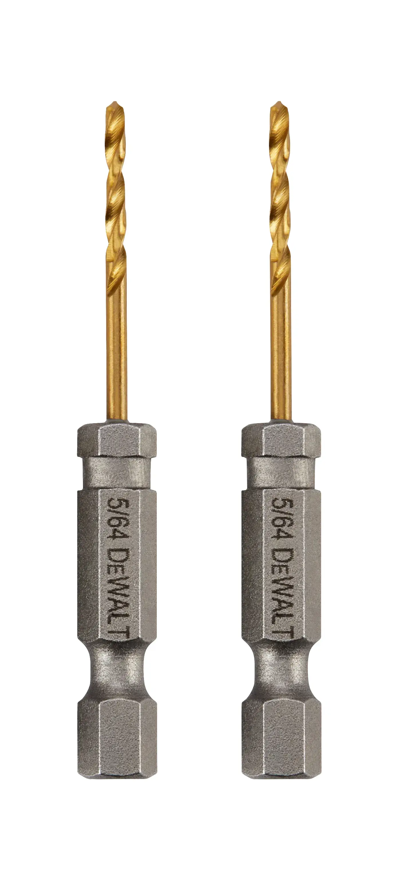 DEWALT® IMPACT READY® 5/64-in. Titanium Nitride Coating Drill Bit (2-Pack)