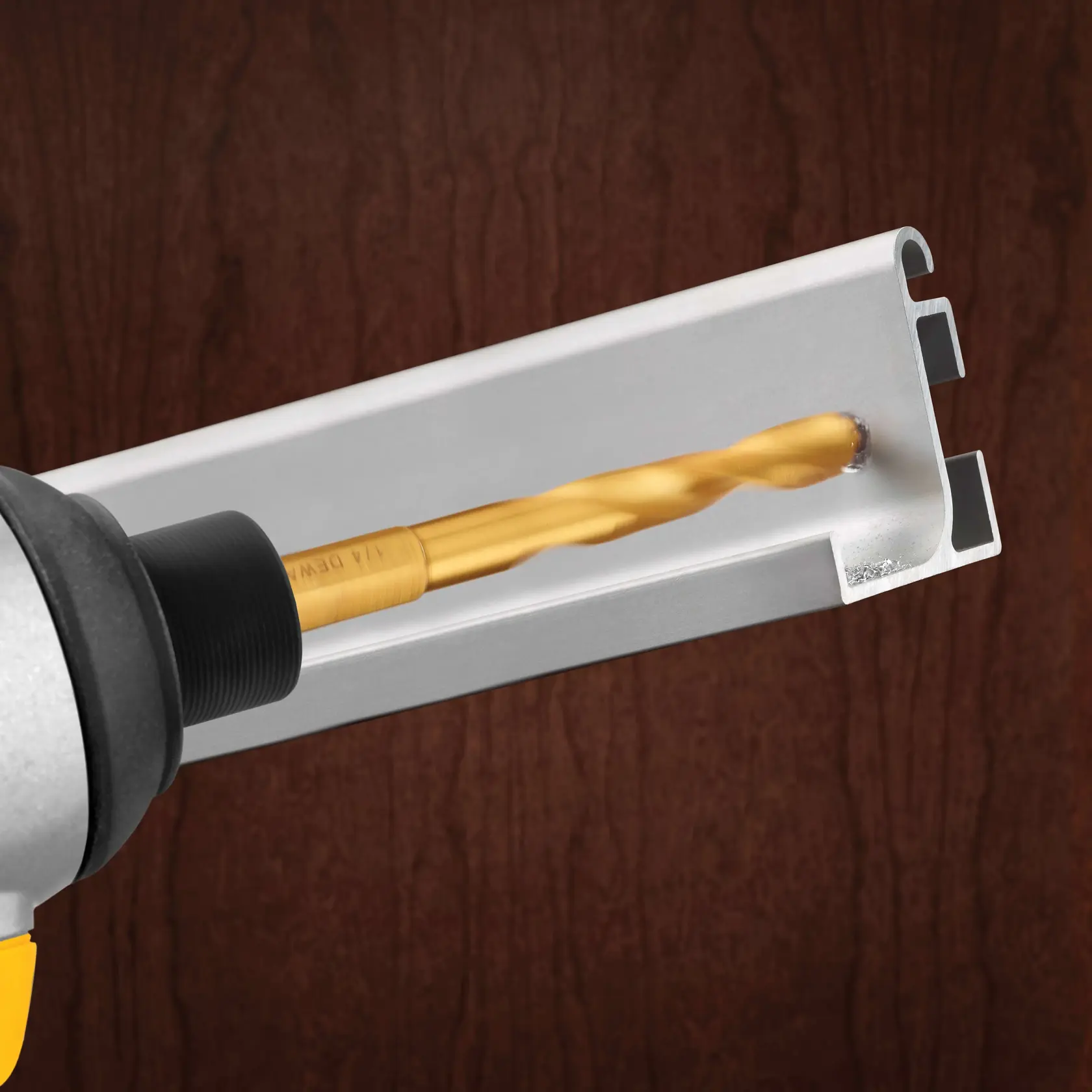 Cobalt Alloy Steel Drill in action.