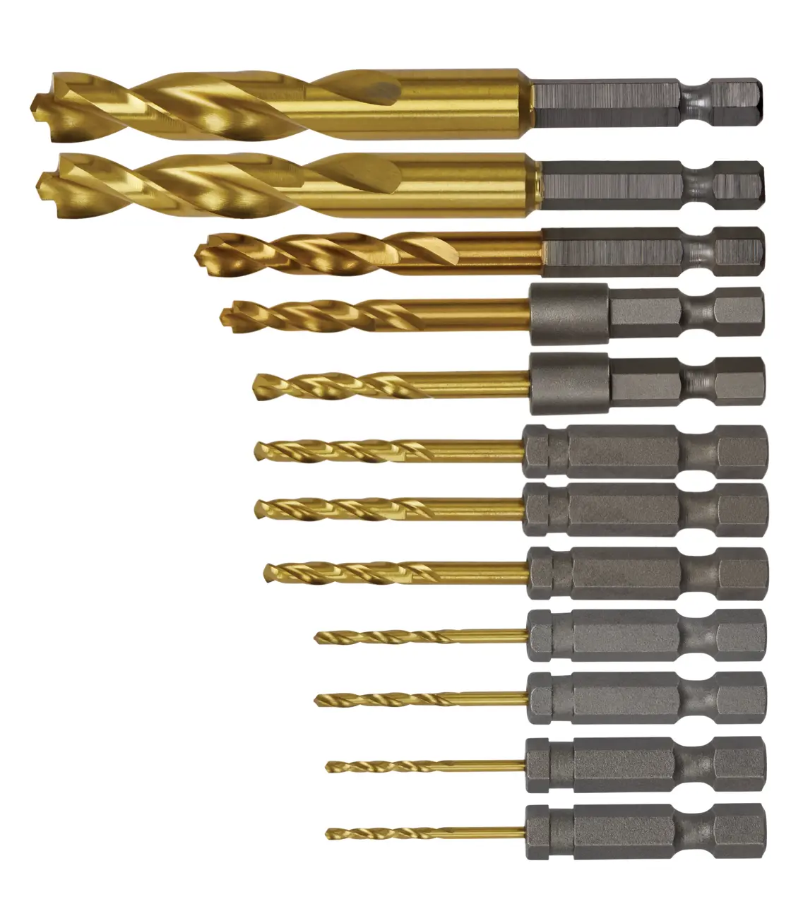 IMPACT READY Titanium Nitride Coating Drill Bits