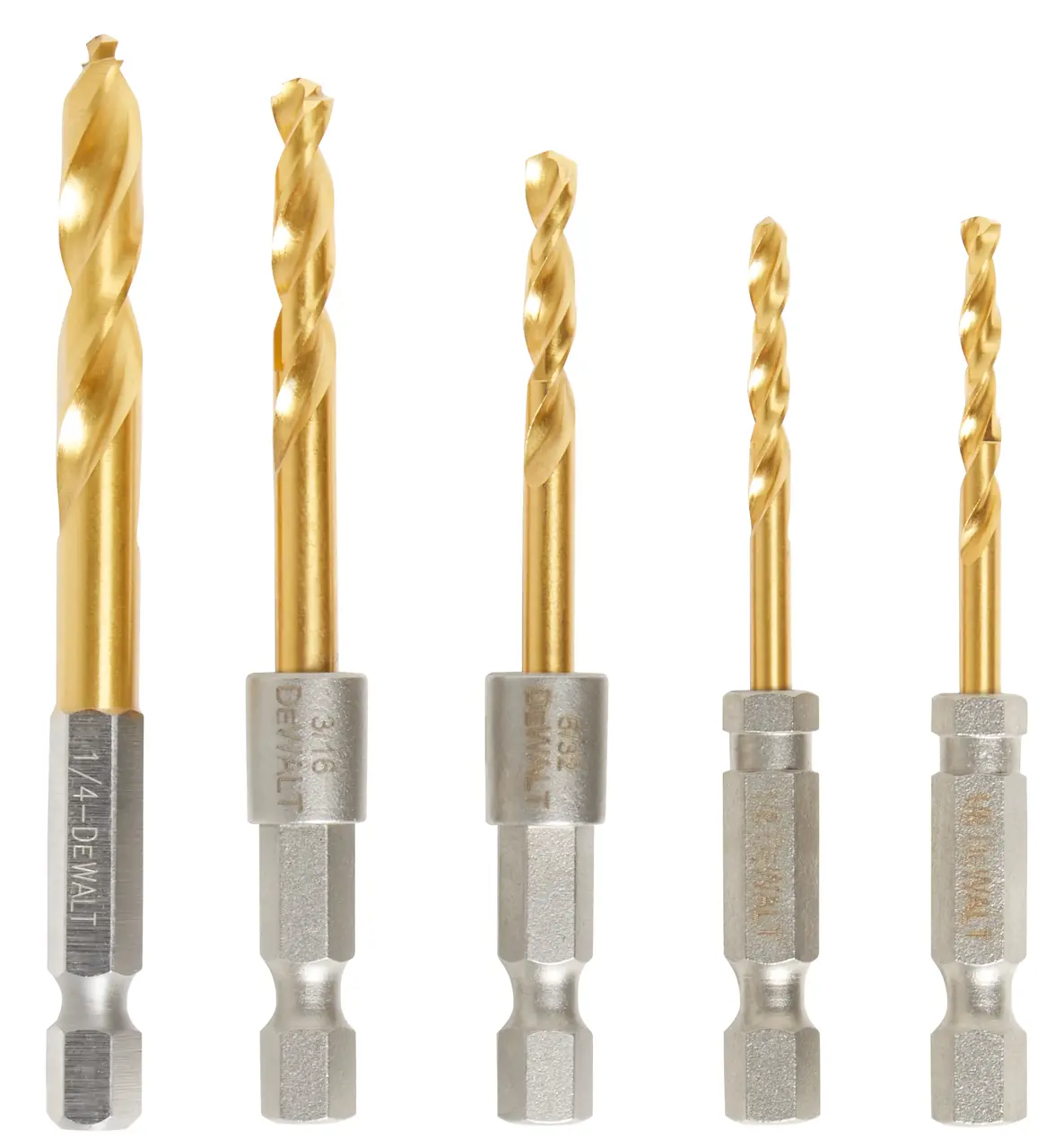 IMPACT READY Titanium Nitride Coating Drilling Set (5 pc.)