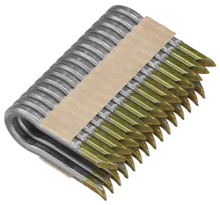 profile of Galvanized Barbed Fencing Staples.