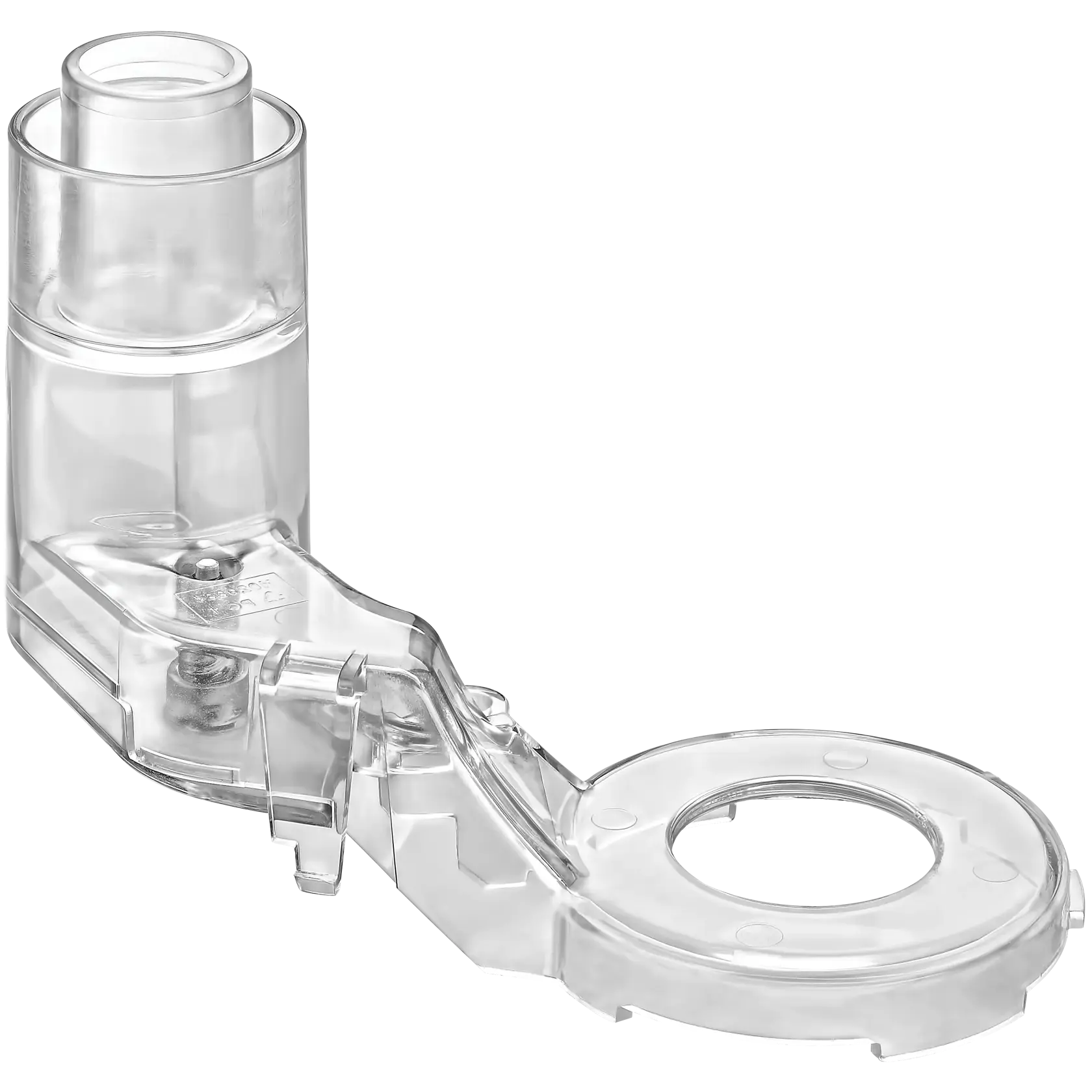 Profile of DNP616 dust collection adapter for a plunge base