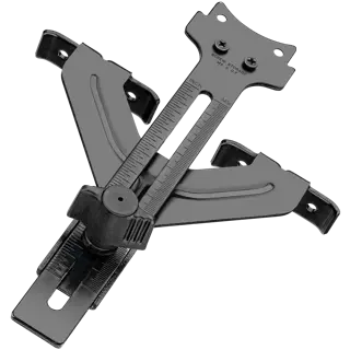 Profile of DNP618 edge guide for fixed base compact router
