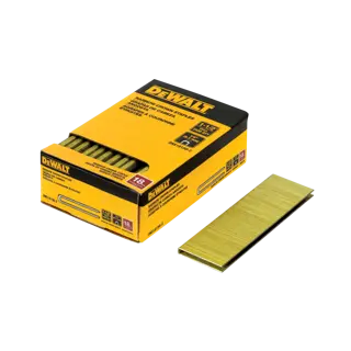 18 Gauge quarter inch Narrow Crown Finish Staples with box.