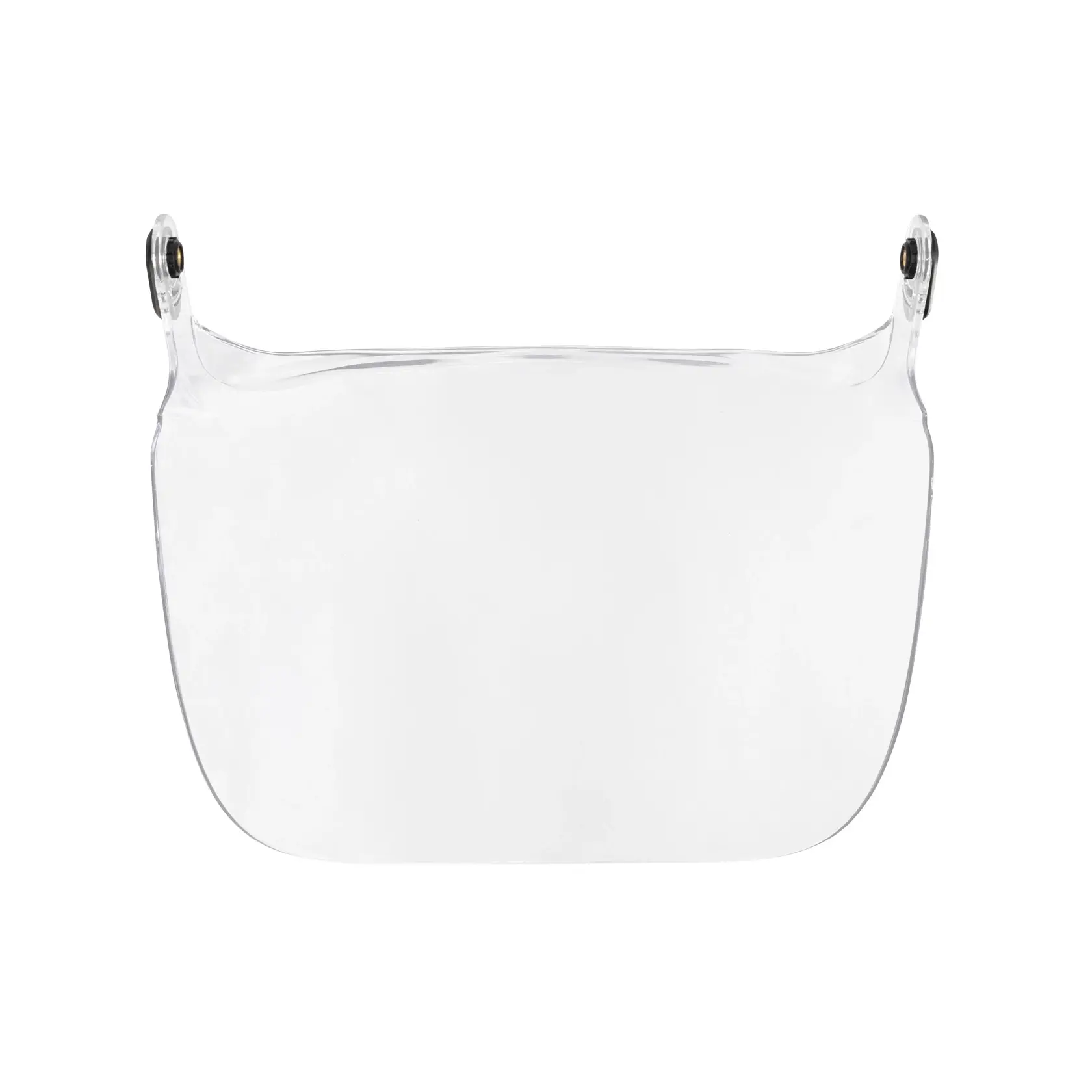 CLEAR DEWALT POLYCARBONATE FULL LENGTH FACE SHIELD FOR DEWALT TYPE II SAFETY HELMETS BACK VIEW
