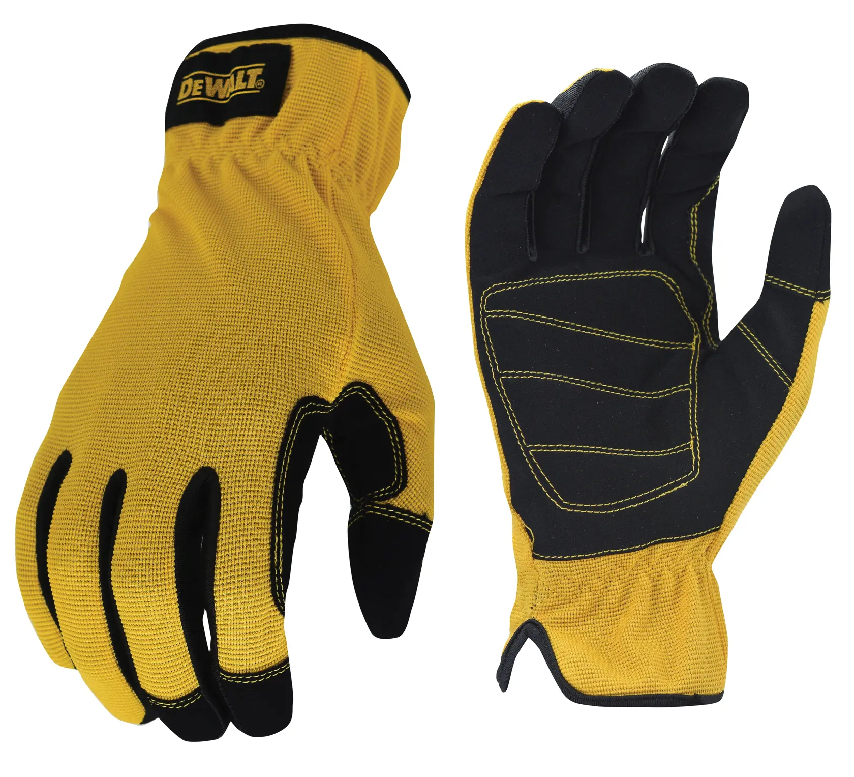 DEWALT Yellow and Black Protective Gloves