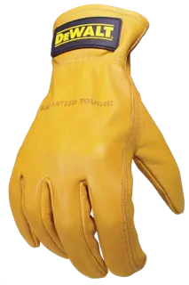 Profile of DEWALT goatskin driver glove