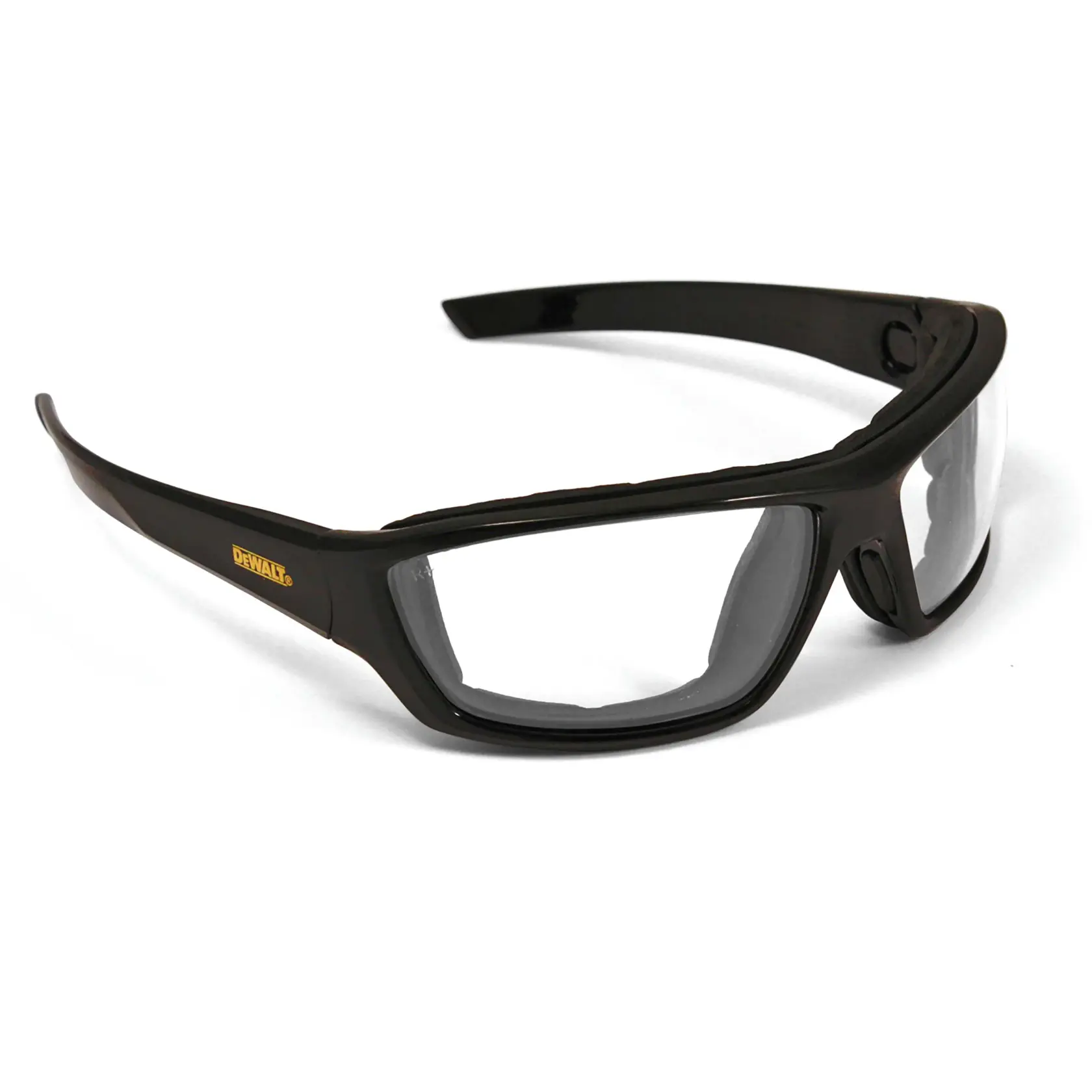 Profile of DEWALT converter clear safety glasses/goggles