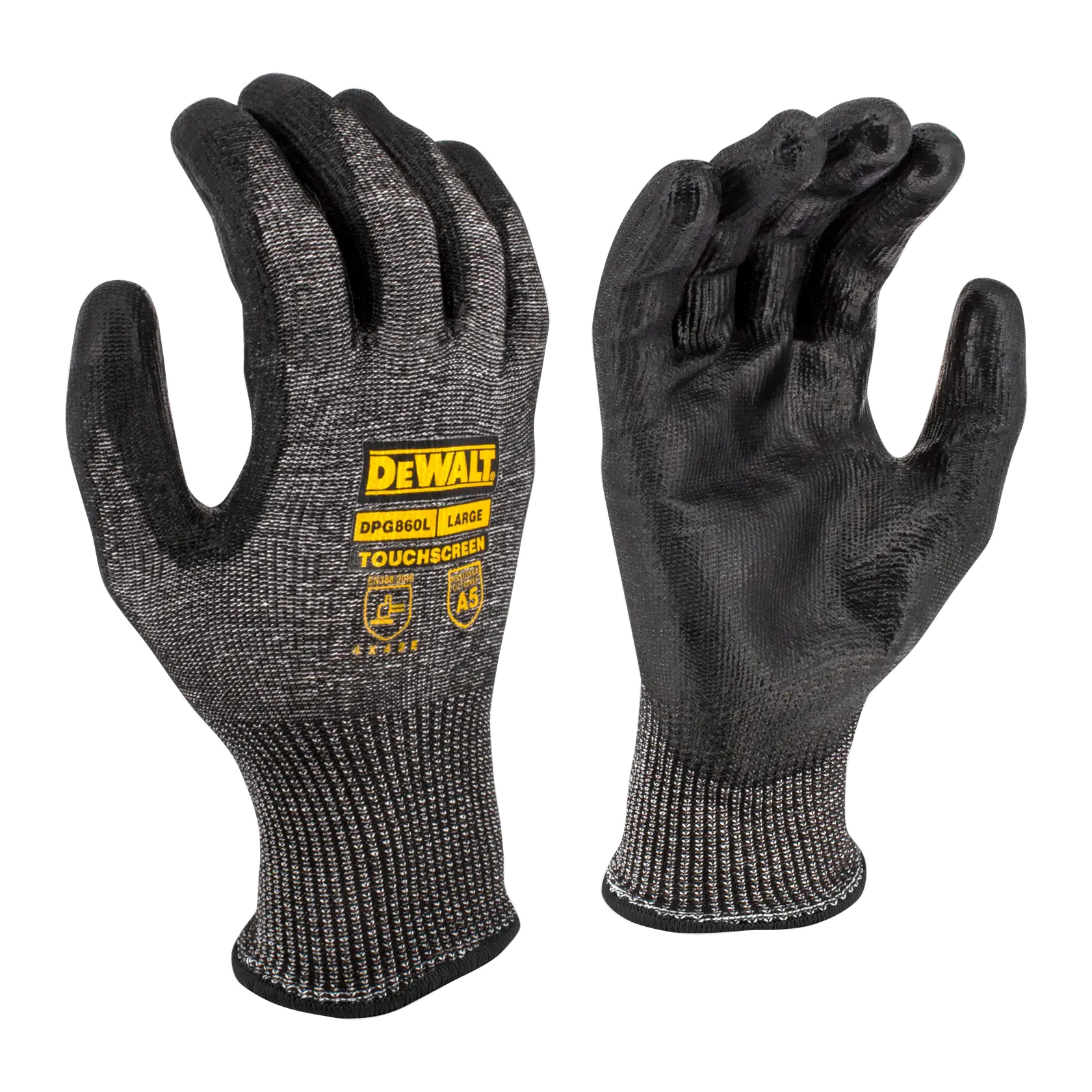 Dpg860 Cut Protection Level A5 Pu Touchscreen Glove Size S Dpg860 Cut Protection Level A5 Pu Touchscreen Glove Size S
