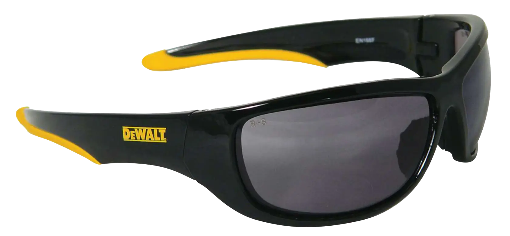 Profile of DEWALT dominator safety glasses.