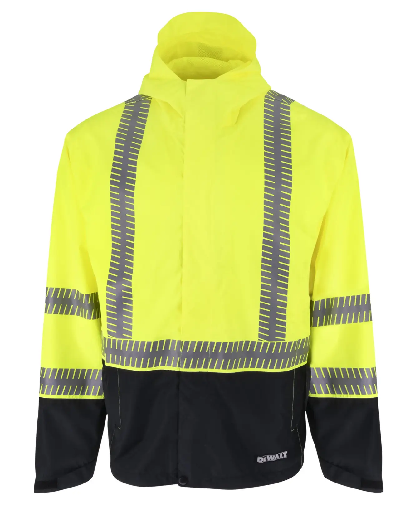 DEWALT® Class 3 Ripstop Wind and Rain Jacket - Hi-Vis Green - Size 2X thumbnail 3