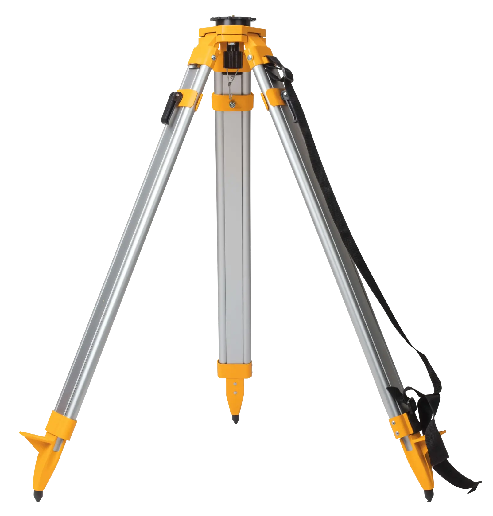 Construction tripod with strap.