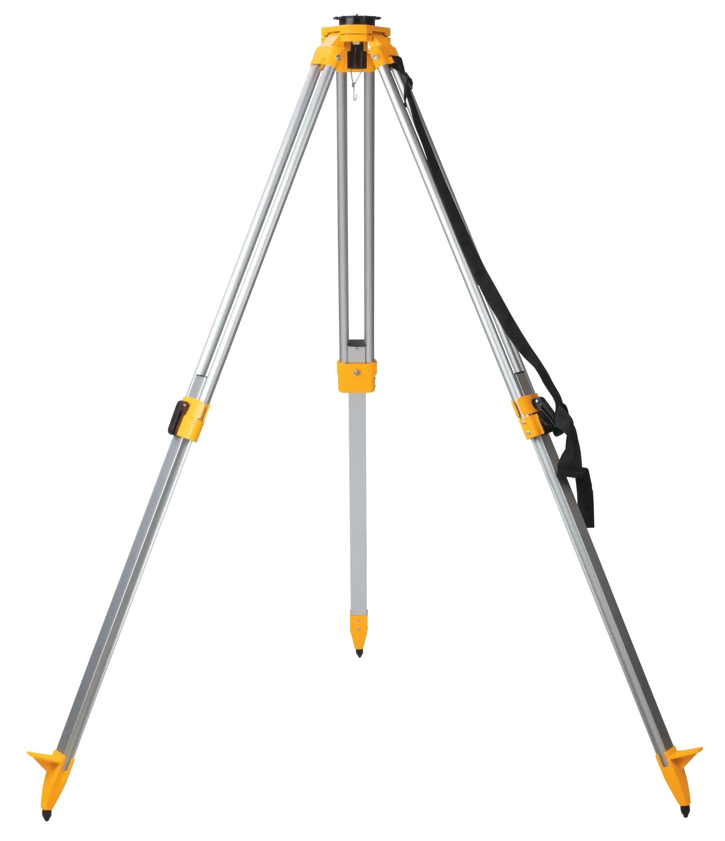 Extended construction tripod.