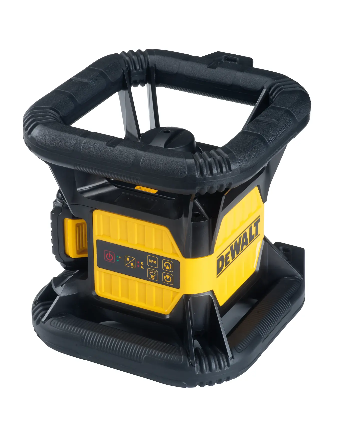 Profile of red rotary laser.