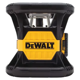 Right profile of red rotary tough laser.