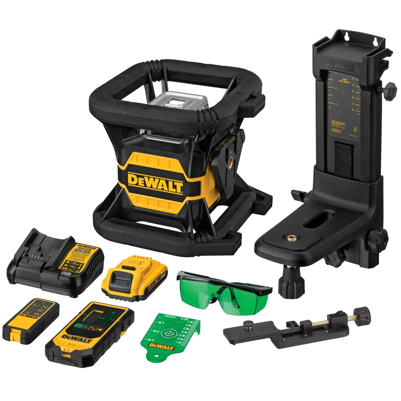 20V MAX TOOL CONNECT Green Tough Rotary Laser